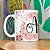 Caneca Floral Religiosa - Inicial do nome letra A - 325ml - Imagem 4