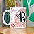 Caneca Floral Religiosa - Inicial do nome letra B - 325ml - Imagem 4