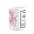 Caneca Floral Religiosa - Inicial do nome letra C - 325ml - Imagem 3