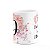 Caneca Floral Religiosa - Inicial do nome letra D - 325ml - Imagem 3