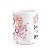 Caneca Floral Religiosa - Inicial do nome letra E - 325ml - Imagem 3