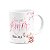 Caneca Floral Religiosa - Inicial do nome letra I - 325ml - Imagem 2