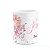 Caneca Floral Religiosa - Inicial do nome letra I - 325ml - Imagem 3