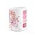 Caneca Floral Religiosa - Inicial do nome letra J - 325ml - Imagem 3