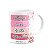 Caneca Floral Religiosa - Inicial do nome letra J - 325ml - Imagem 2
