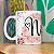 Caneca Floral Religiosa - Inicial do nome letra N - 325ml - Imagem 4