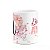 Caneca Floral Religiosa - Inicial do nome letra N - 325ml - Imagem 3