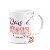 Caneca Floral Religiosa - Inicial do nome letra N - 325ml - Imagem 2