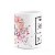 Caneca Floral Religiosa - Inicial do nome letra O - 325ml - Imagem 3