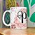Caneca Floral Religiosa - Inicial do nome letra P - 325ml - Imagem 4