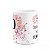 Caneca Floral Religiosa - Inicial do nome letra P - 325ml - Imagem 3