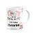 Caneca Floral Religiosa - Inicial do nome letra P - 325ml - Imagem 2