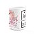 Caneca Floral Religiosa - Inicial do nome letra Z - 325ml - Imagem 3