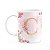 Caneca Floral Mães - Inicial do nome letra C - 325ml - Imagem 1