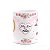 Caneca Floral Mães - Inicial do nome letra D - 325ml - Imagem 3