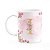 Caneca Floral Mães - Inicial do nome letra I - 325ml - Imagem 1