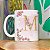 Caneca Floral Mães - Inicial do nome letra M - 325ml - Imagem 4