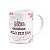 Caneca Floral Mães - Inicial do nome letra M - 325ml - Imagem 2