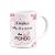Caneca Floral Mães - Inicial do nome letra N - 325ml - Imagem 2