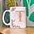 Caneca Floral Mães - Inicial do nome letra T - 325ml - Imagem 4