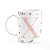 Caneca Especial Mulheres - Inicial do nome letra X - Imagem 1