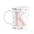 Caneca Especial Mulheres - Inicial do nome letra K - Imagem 1
