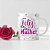 Caneca Especial Mulheres - Inicial do nome letra H - Imagem 5