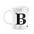 Caneca do Papai - Inicial do nome letra B - 325ml - Imagem 1