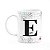 Caneca do Papai - Inicial do nome letra E - 325ml - Imagem 1