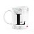 Caneca do Papai - Inicial do nome letra L - 325ml - Imagem 1