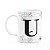Caneca do Papai - Inicial do nome letra U - 325ml - Imagem 1