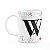 Caneca do Papai - Inicial do nome letra W - 325ml - Imagem 1