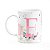 Caneca Motivação - com inicial do nome letra E - 325ml - Imagem 1