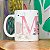 Caneca Motivação - com inicial do nome letra M - 325ml - Imagem 4
