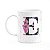 Caneca Today - com inicial do nome letra E - 325ml - Imagem 1