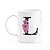 Caneca Today - com inicial do nome letra L - 325ml - Imagem 1