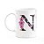 Caneca Today - com inicial do nome letra N - 325ml - Imagem 1