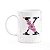 Caneca Today - com inicial do nome letra X - 325ml - Imagem 1