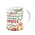 Caneca Natal Família - Feliz natal Marido - 325ml - Imagem 1