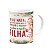 Caneca Natal Família - Feliz natal Filha - 325ml - Imagem 1