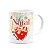 Caneca Natalina - Feliz natal, com Jesus no coração - 325ml - Imagem 2