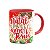 Caneca Natal de Jesus - Natal é viver o amor de Jesus B-red - Imagem 2