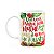 Caneca Natal de Jesus - Paz e amor de Cristo - 325ml branca - Imagem 1