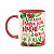 Caneca Natal de Jesus - Paz e amor de Cristo - 325ml b-red - Imagem 1