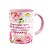 Caneca Motivação - Calma, carinho e esperança - B-pink - Imagem 2