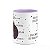 Caneca Signos Cartoon - Ela é de Virgem - B-lilac - M2 - Imagem 4