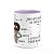Caneca Signos Cartoon - Ela é de Gêmeos - B-lilac - M2 - Imagem 3