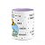 Caneca Signos Cartoon - Ela é de Aquário - B-lilac - Imagem 3