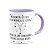Caneca Signos Cartoon - Ela é de Áries - B-lilac - Imagem 2