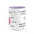 Caneca Signos Cartoon - Ela é de Capricórnio - B-lilac - Imagem 3